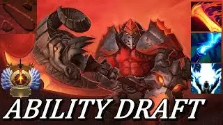 Dota 2 Ability Draft FASTEST DAMAGE STEALER! Gameplay Commentary