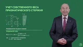 Прикладная механика (сопромат). Учет собственного веса