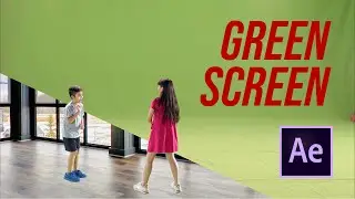 Remove green screen under 5 minutes | After Effects Tutorial