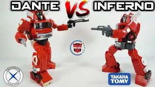 Comparison: X-Transbots MX-5 Dante VS Takara Tomy MP-33 Inferno