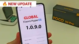 🔥 NEW UPDATE HyperOS 1.0.9.0 - POCO X6PRO - NEW FEATURES XIAOMI Android 14