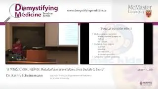 Medulloblastoma in Children: Clinical Presentation with Dr. Katrin Scheinemann