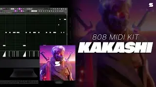 [+25] Best Trap 808 Midi Kit 2023 - KAKASHI [PYREX WHIPPA, TRAVIS SCOTT, 808 MAFIA] Midi Pack