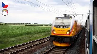 From surroundings of Prague To Nymburk by Krakonoš | Czech Republic from train 🇨🇿