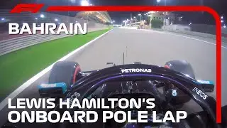 Lewis Hamiltons Pole Lap | 2020 Bahrain Grand Prix | Pirelli