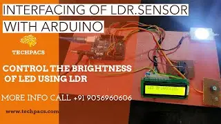 Control the Brightness of a LED with an LDR Sensor using Arduino - DIY Project