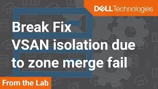 VSAN is down error because of zone mode mismatch and default-zone pol – Connectrix Cisco MDS