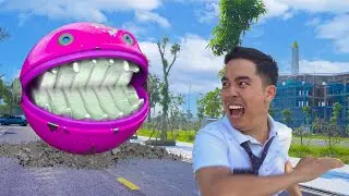 BigFun TV Episode 03 | Comedy : Pacman in real life vs The love gun transforms emotions very funny
