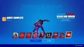 HOW TO GET PROWLER SLASH AND SMASH EMOTE IN FORTNITE!