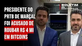 Presidente do PRTB de Marçal foi acusado de roub4r R$ 4 mi em bitcoins