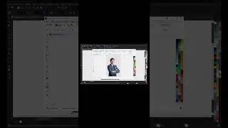 How to remove background image in Corel Draw #coreldrawtutorial #remove #shorts