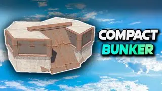 NEW COMPACT BUNKER In Rust | Rust Building Tutorial 2023