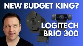 Better than a Logitech C920 PRO? 🤔 The Logitech BRIO 300 301 305 webcam