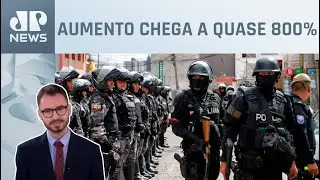 Equador tem disparada no índice de assassinatos em 5 anos; Fabrizio Neitzke