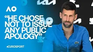 Novak Djokovic confirms boycott of Channel 9 over 'offensive' Tony Jones comments #AusOpen