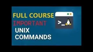 UNIX | FULL COUSE | IMPORTANT COMMANDS.