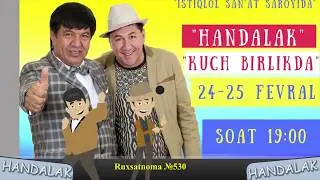 Afisha - Handalak - 24-25-fevrlar kunlari konsert beradi 2018