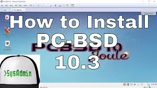 How to Install PC-BSD 10.3 + Review + VMware Tools on VMware Workstation Easy Tutorial [HD]