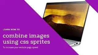 combine images using css sprites
