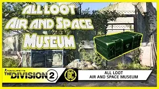 All Loot Locations + Secret Room - Air and Space Museum Discovery Merit | The Division 2