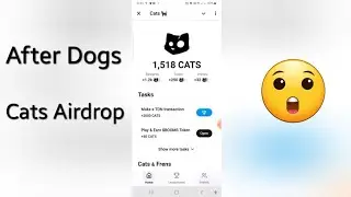 Cats Telegram Meme Coin Airdrop| Cats airdrop free money