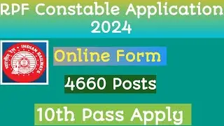 Application process for Constable Post || Online applications 2024 || Step by step guide ||