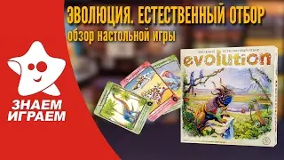 Настольная игра Эволюция. Естественный отбор. Обзор от Знаем Играем