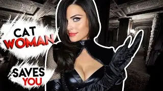 ASMR CATWOMAN SAVES YOU