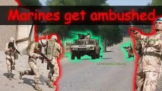 ROYAL MARINES GET AMBUSHED | Arma 3 MilSim Operation