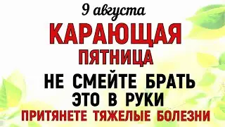 9 августа День Пантелеймона. Что нельзя делать 9 августа. Народные традиции и приметы Дня.