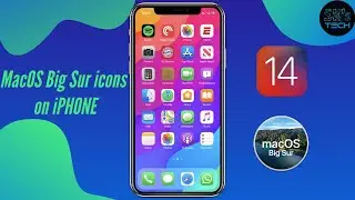 How to get MacOS BigSur icons on iPhone