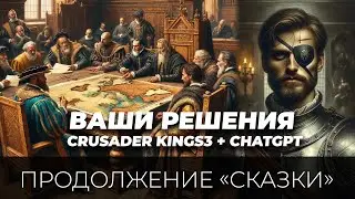 Сербская история - Драгановичи #2 (Crusader Kings 3 + ChatGpt4 + ваши решения)