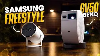 BenQ GV50 VS Samsung Freestyle - Which is the BEST Portable Projector?