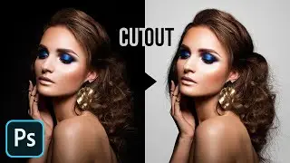 Cut Out Dark Hair from Dark Background in Photoshop!