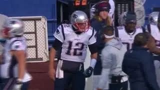 Tom Brady Argues With Josh McDaniels on the Sideline | Patriots vs. Bills | NFL