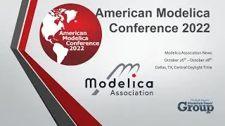 American Modelica Conference 2022 - Welcome and Vendor Session!