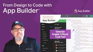 From Design to Code with App Builder