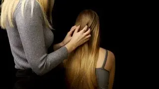 ASMR | HAIRCUT on a Real Person w/ scalp massage (no talking, low sounds)