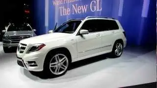 2013 Mercedes-Benz GLK350 Exterior and Interior at 2012 New York International Auto Show