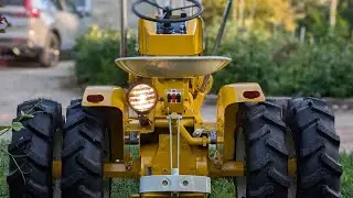 The Most Over-Engineered Garden Tractor Ever Made