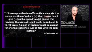 TTF 2021 – Keynote by Thomas Moynihan