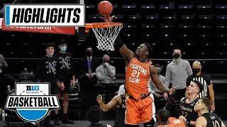 Illinois at Northwestern | Fighting Illini Overcome Slow Start | Jan. 7, 2021 | Highlights