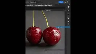 How to convert green berries into red berries easily using hue and saturation in Photoshop 2024