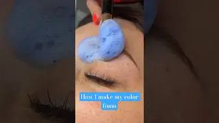 How To Make Colorful Lash Foam 
