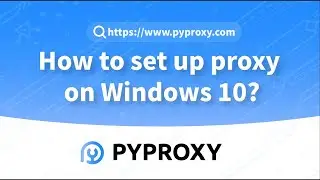 PYPROXY|How to set up proxy on Windows 10?#proxy