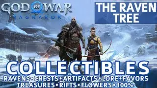 God of War Ragnarok - The Raven Tree All Collectible Locations (Chests, Artifacts, Ravens) - 100%