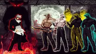 [KOF Mugen] Orochi Iori BF Remake Vs Ultimate Insane Rugal Team