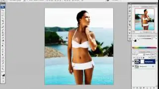 Bigbad.ru - Урок Фотошоп - Как сделать загар на пляжном фото