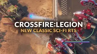 Crossfire: Legion | NEW Sci-FI RTS - Gameplay & Details (Strategy Game 2022)