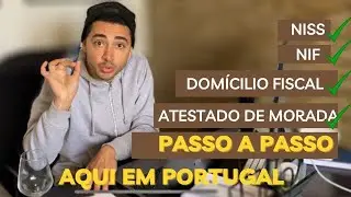 👍 Nif, niss, atestado de morada FÁCIL em PORTUGAL [PASSO A PASSO]🇵🇹 